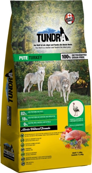 Tundra Pute 11,34 kg getreidefreies Hundefutter