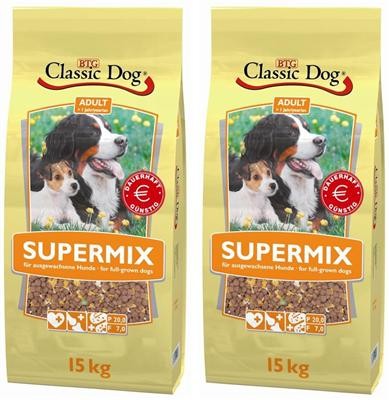 Classic Dog Supermix 2 x 15 kg Trockenfutter