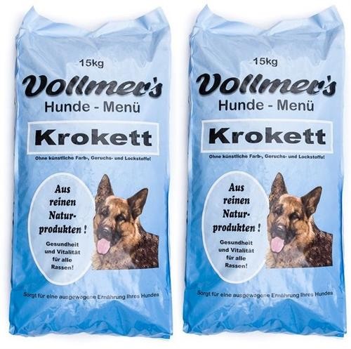 Vollmer´s / Vollmers Krokett 2 x 15 kg Hundefutter