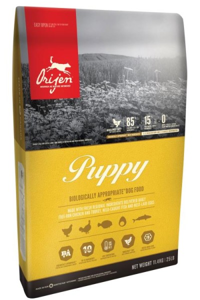 Orijen Puppy 11,4 kg getreidefreies Hundefutter für Welpen