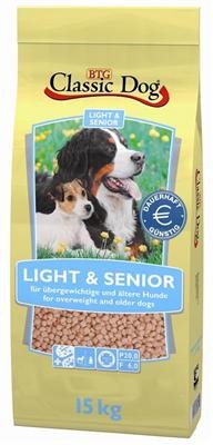 Classic Dog Light & Senior 15 kg Trockenhundefutter