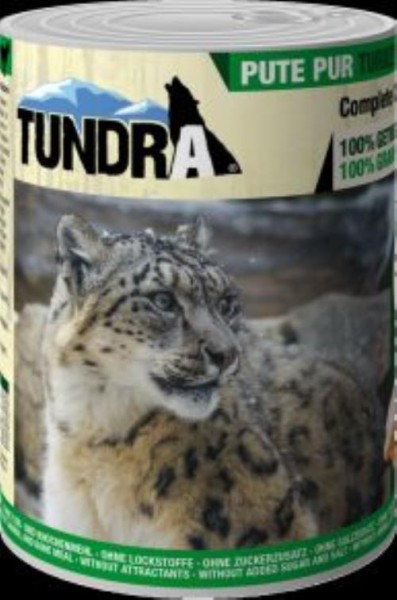 Tundra Pute pur 6 x 400g Dose Katzenfutter