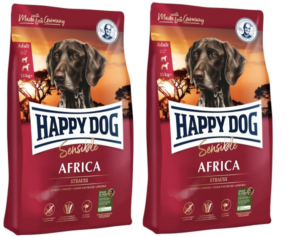 Happy Dog Supreme Sensible Africa 2 x 12,5 kg