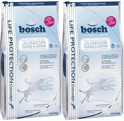 Bosch Young & Active 2 x 12,5 kg Hundefutter