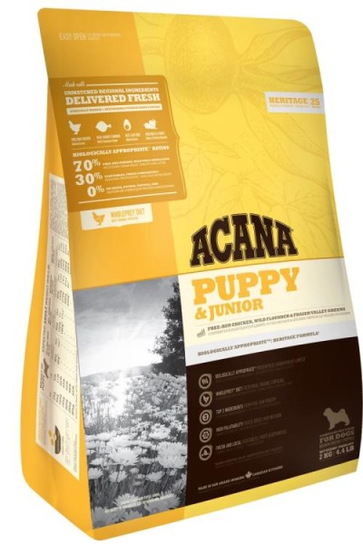 Acana Heritage Dog Puppy & Junior 2kg für Welpen getreidefrei