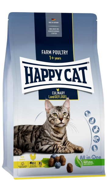 Happy Cat Culinary Adult Land Geflügel 10kg Katzenfutter