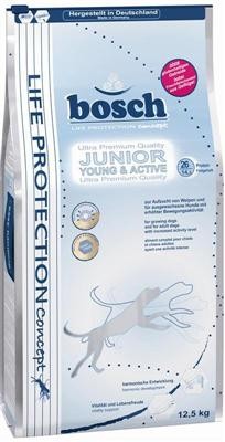 Bosch Young & Active 12,5 kg + 6 Rinderohren + Über.