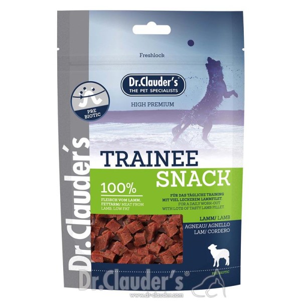 Dr. Clauders Dog Snack Trainee Lamm 10 x 80g Hundeleckerli Belohnung