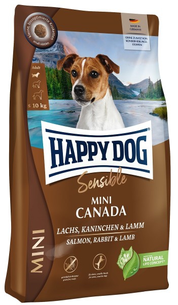 Happy Dog Supreme Mini Canada 2 x 4 kg getreidefrei