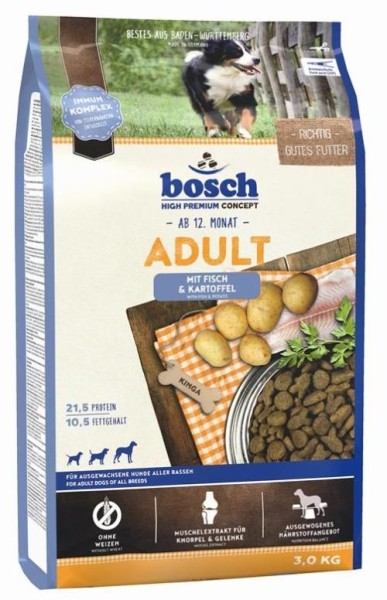 Bosch Adult Fisch & Kartoffel 3 kg Hundefutter