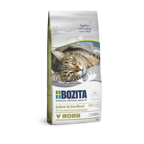 Bozita Indoor & Sterilised Chicken Huhn 2 kg Katzenfutter