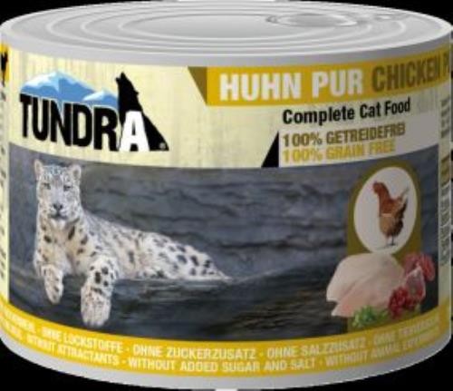 Tundra Huhn pur 6 x 200g Dose Katzenfutter