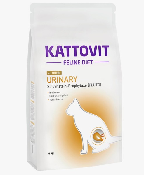 Kattovit Feline Diet Urinary Huhn 4kg zur Vorbeugung von Harnstein
