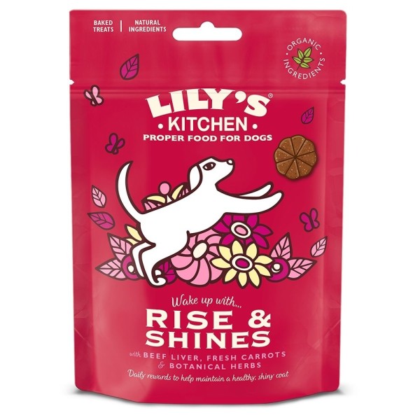 Lilys Kitchen Dog Rise & Shines Treats 8 x 80g Hundesnack