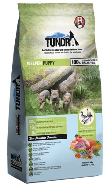 Tundra Puppy 11,34 kg getreidefreies Hundefutter