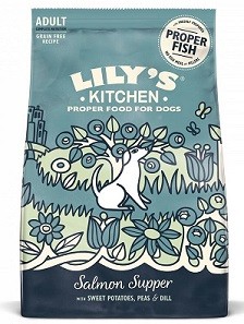 Lilys Kitchen Dog Salmon Supper with Sweet Potatoes, Peas & Dill 2,5kg Hundefutter