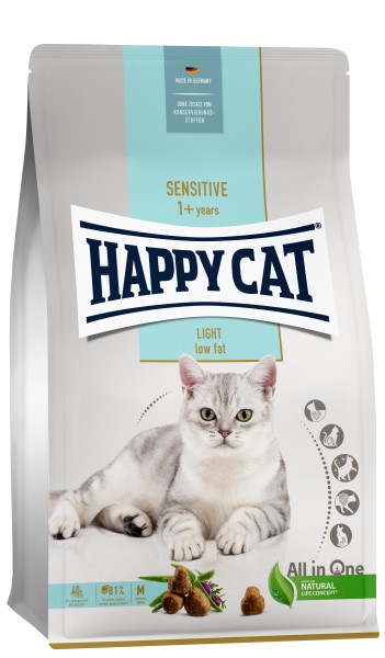 Happy Cat Sensitive Adult Light 3x 300g Trockenfutter für Katzen
