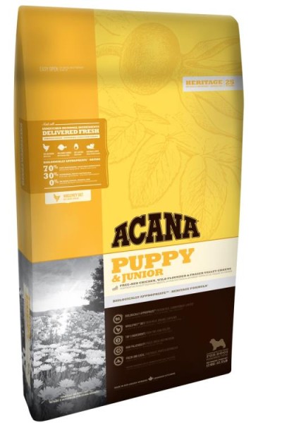 Acana Heritage Dog Puppy & Junior 17kg für Welpen Getreidefrei