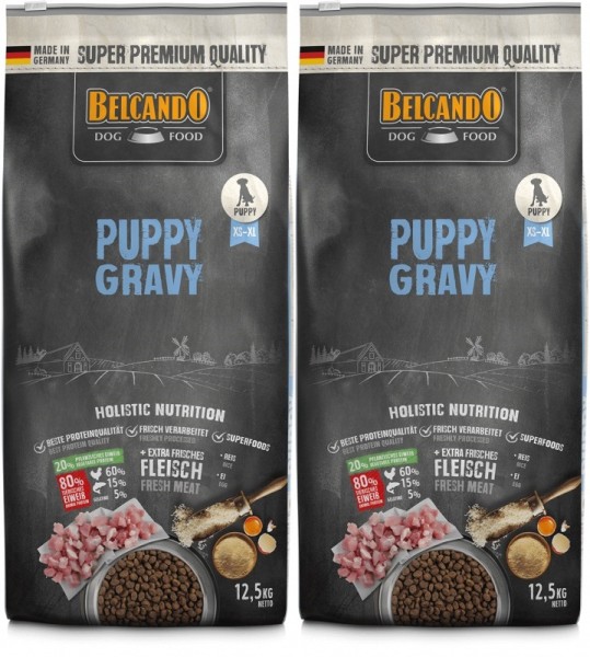 Belcando Puppy Gravy 2 x 12,5 kg für Welpen und Junghunde