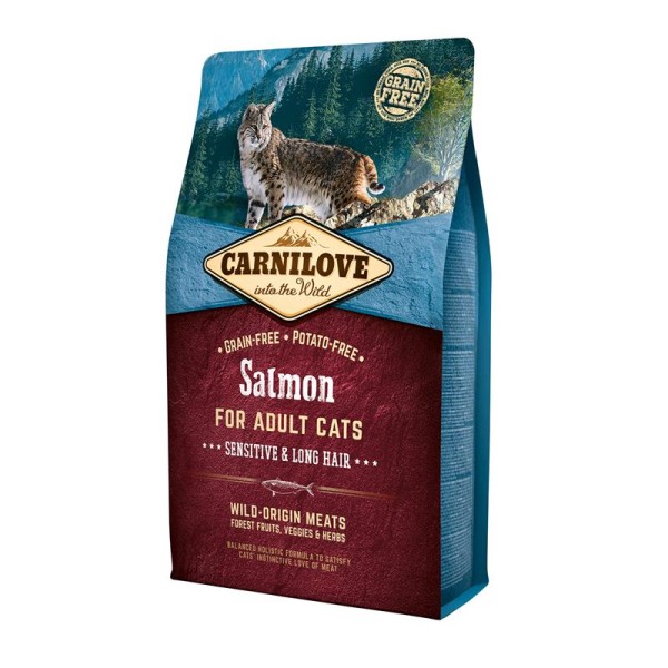 Carnilove Cat Adult - Salmon 2kg getreidefreies Katzenfutter
