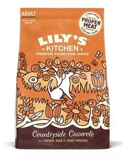 Lilys Kitchen Dog Countryside Casserole with Chicken, Duck & Sweet Potatoes 1kg Hundefutter