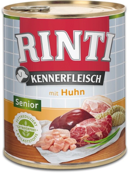 Rinti Kennerfleisch Senior Huhn 12 x 800g