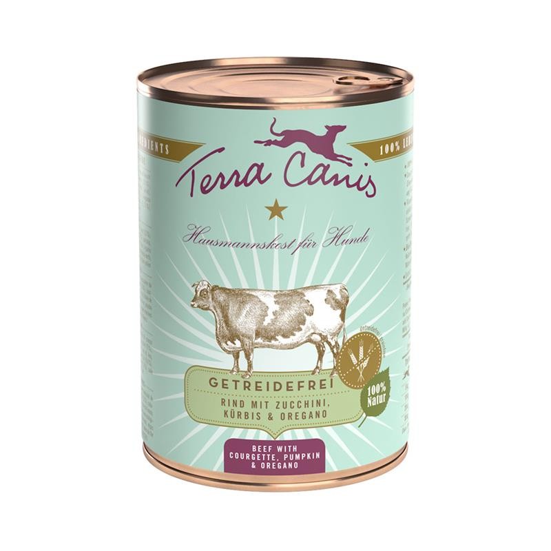 Terra Canis Sensitive Rind mit Zucchini 12 x 400g getreidefrei