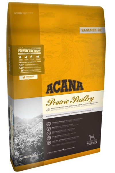 Acana Classics Dog Prairie Poultry 11,4kg für alle Rassen