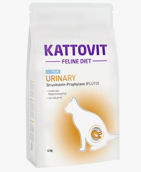 Kattovit Feline Diet Urinary Thunfisch 4kg zur Vorbeugung von Harnstein