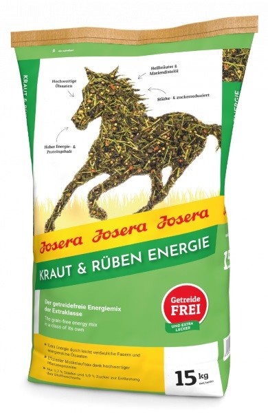 Josera Kraut & Rüben Energie 15kg Pferdefutter