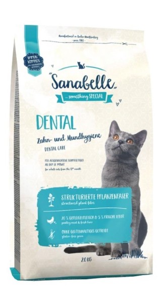 Sanabelle Dental 2 kg zur Zahnreinigung und Gebisspflege