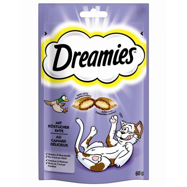 Dreamies Ente 6 x 60 g Katzensnack
