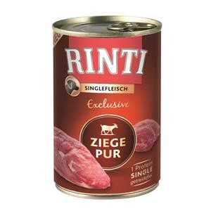 Rinti Singlefleisch Exclusive Ziege Pur 12 x 400g Hundefutter