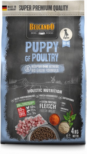 Belcando Puppy GF Poultry Geflügel 4kg getreidefrei