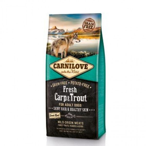 Carnilove Dog Adult Fresh - Carp & Trout 1,5kg Hundefutter