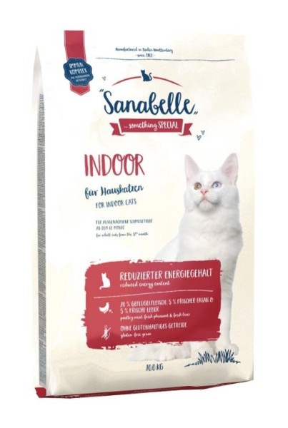 Sanabelle Indoor Fasan 10 kg speziell für Hauskatzen