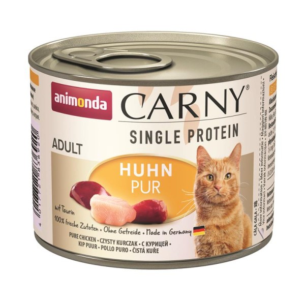 Animonda Cat Dose Carny Adult Single Protein Huhn 6 x 200g Katzenfutter