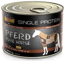 Belcando single protein Pferd Feuchtnahrung für Hunde 12 x 200 g Dose