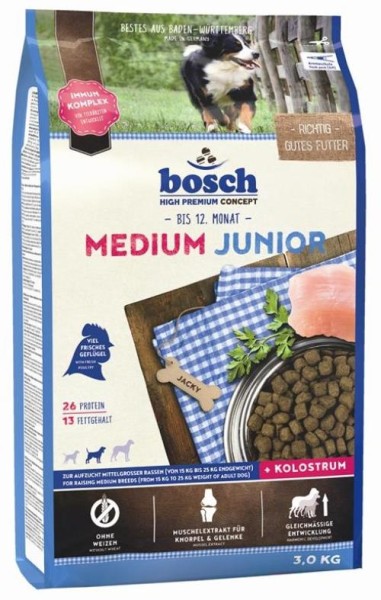 Bosch Junior Medium 3 kg Hundefutter