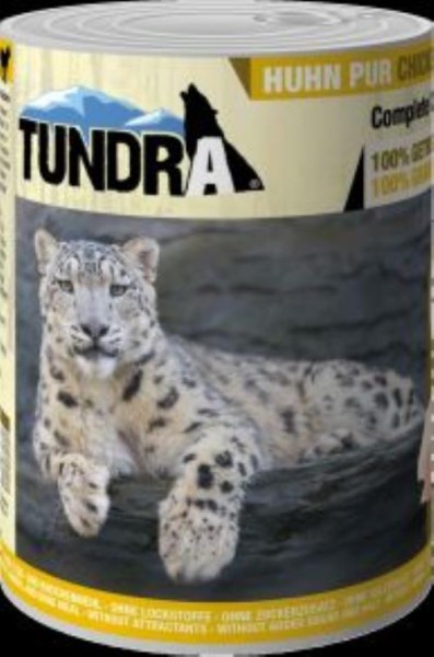 Tundra Huhn pur 6 x 400g Dose Katzenfutter