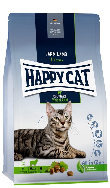 Happy Cat Culinary Adult Weide Lamm 1,3kg Katzenfutter