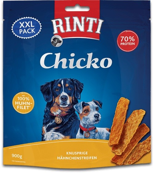 Rinti Extra Snack Chicko Huhn XXL-Pack 900g Hundesnack