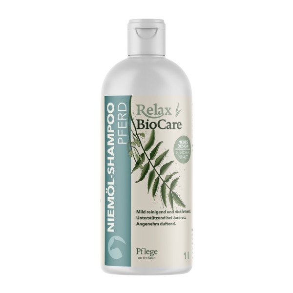 Relax Niemöl-Shampoo Pferd 1000ml mild reinigend und rückfettend