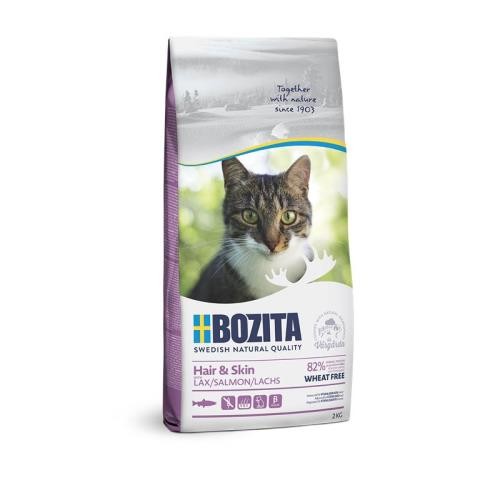 Bozita Hair & Skin weizenfrei Lachs 2 kg Katzenfutter