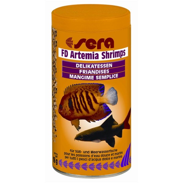 sera FD Artemia Shrimps 250 ml Fischfutterspezialität