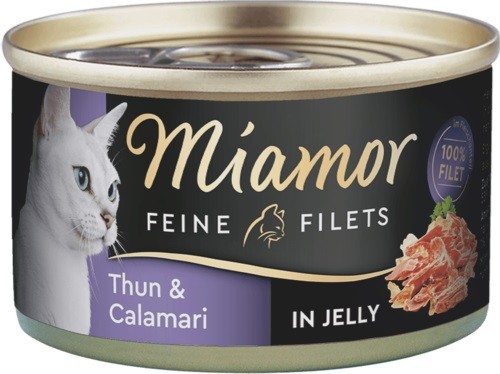 Finnern Dose Miamor Feine Filets Thunfisch & Calamari 24 x 100g