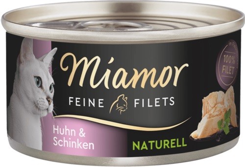 Miamor Feine Filets Naturelle Huhn & Schinken 24 x 80g