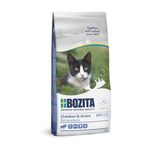 Bozita Outdoor & Active Elch 2 kg Elk Alleinfuttermittel für erwachsene Katzen