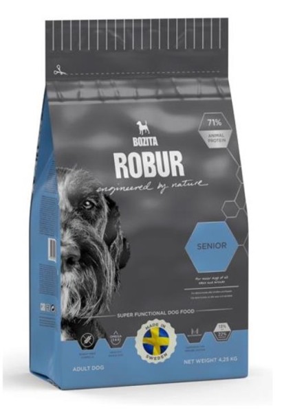 Bozita Robur Senior 4,25kg weizenfreies Futter für ältere Hunde