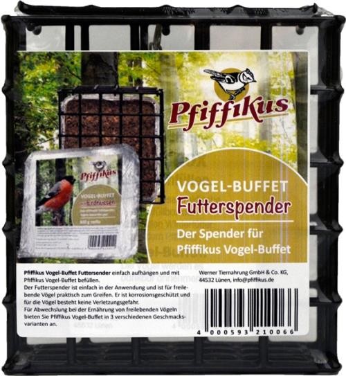 Pfiffikus Vogel-Buffet Spenderbox 8 Stück Futterspender